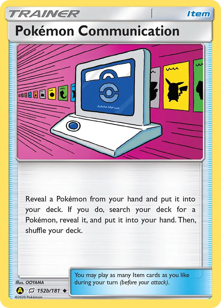 Pokémon Communication - Team Up 152b (Yellow A)