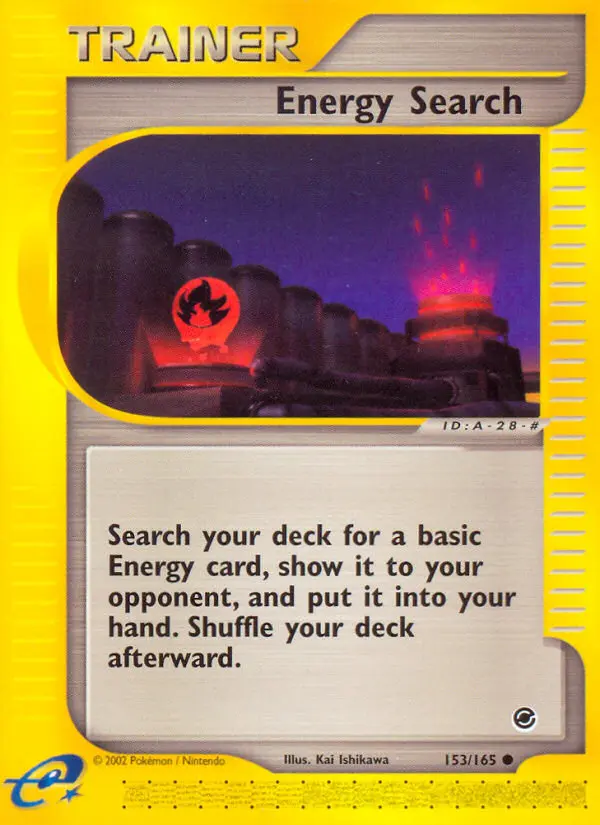 Energy Search - Expedition Base Set 153/165 (Regular)