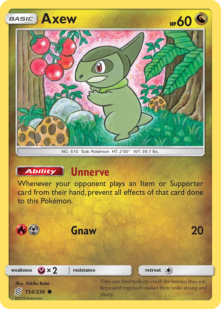 Axew - Unified Minds 154/236 (Regular)