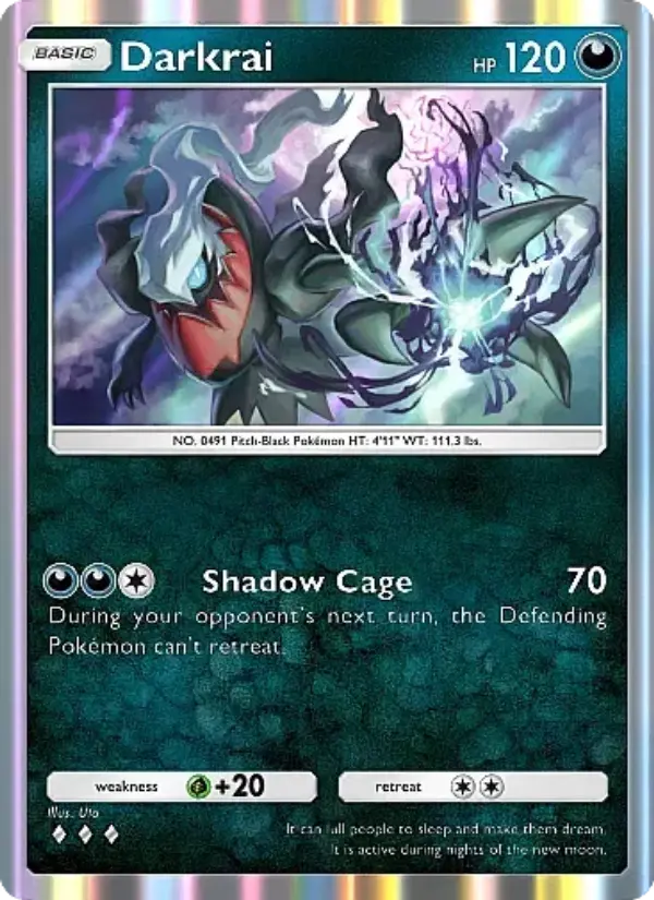 Darkrai - Mega Rising 154/226