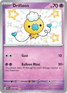 Drifloon - Paldean Fates 155/091 (Holo)