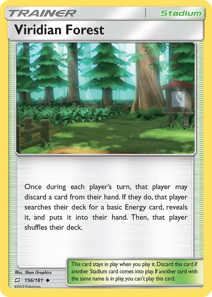 Viridian Forest - Team Up 156/181 (Regular)