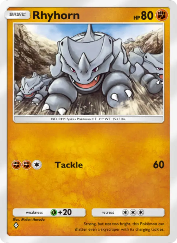 Rhyhorn - Genetic Apex 156/226