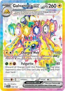 Galvantula ex - Stellar Crown 159/142 (Ultra Rare)