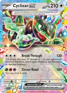 Cyclizar ex - Surging Sparks 159/191 (Holo)