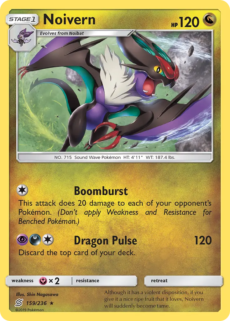Noivern - Unified Minds 159/236 (Regular)