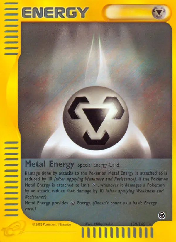 Metal Energy - Expedition Base Set 159/165 (Regular)