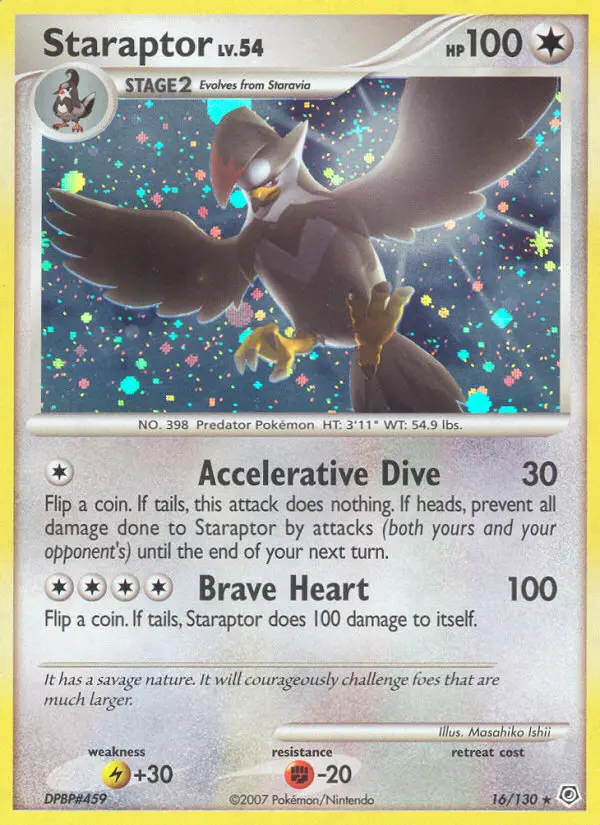 Staraptor - Diamond & Pearl 016/130 (Holo)