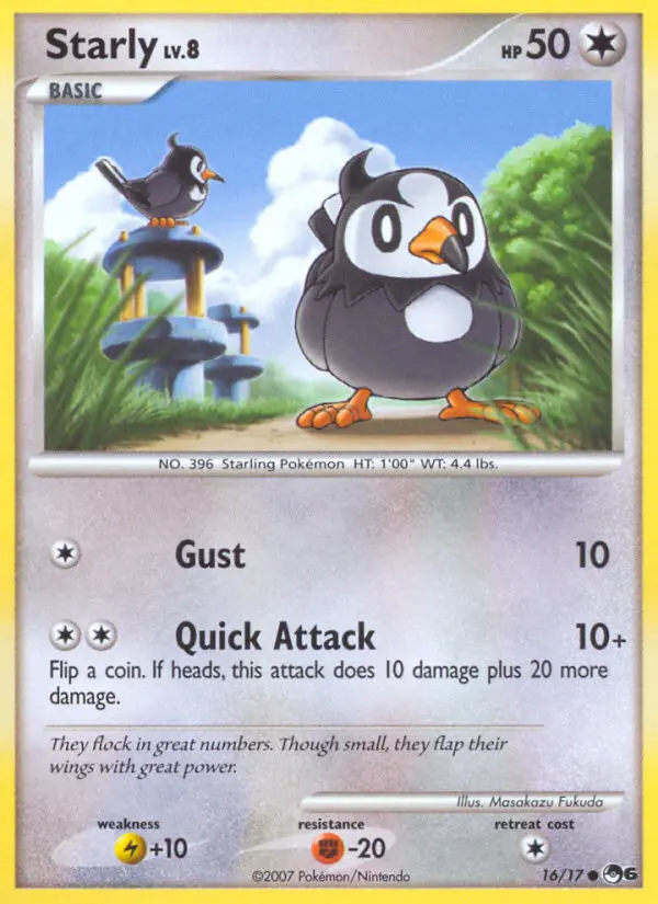 Starly - POP Series 6 016/017 (Regular)