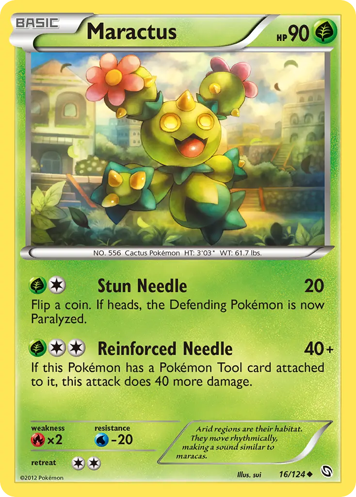 Maractus - Dragons Exalted 016/124 (Reverse Holo)
