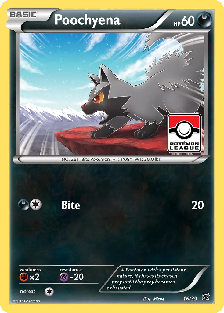 Poochyena - Kalos Starter Set 016/039 (Regular)