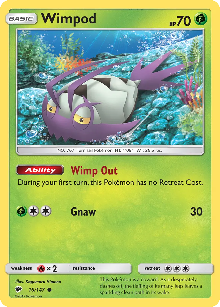 Wimpod - Burning Shadows 016/147 (Regular)