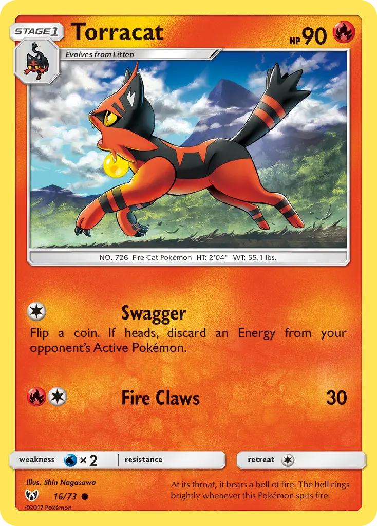 Torracat - Shining Legends 016/073 (Regular)
