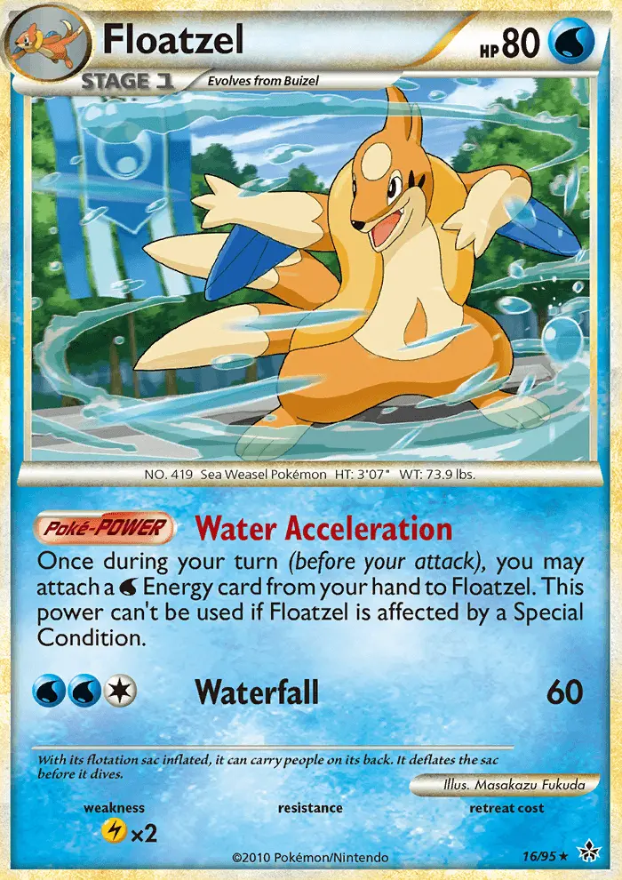 Floatzel - Unleashed 016/095