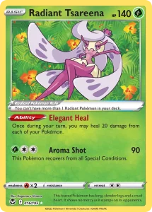 Radiant Tsareena - Silver Tempest 016/195 (Holo)