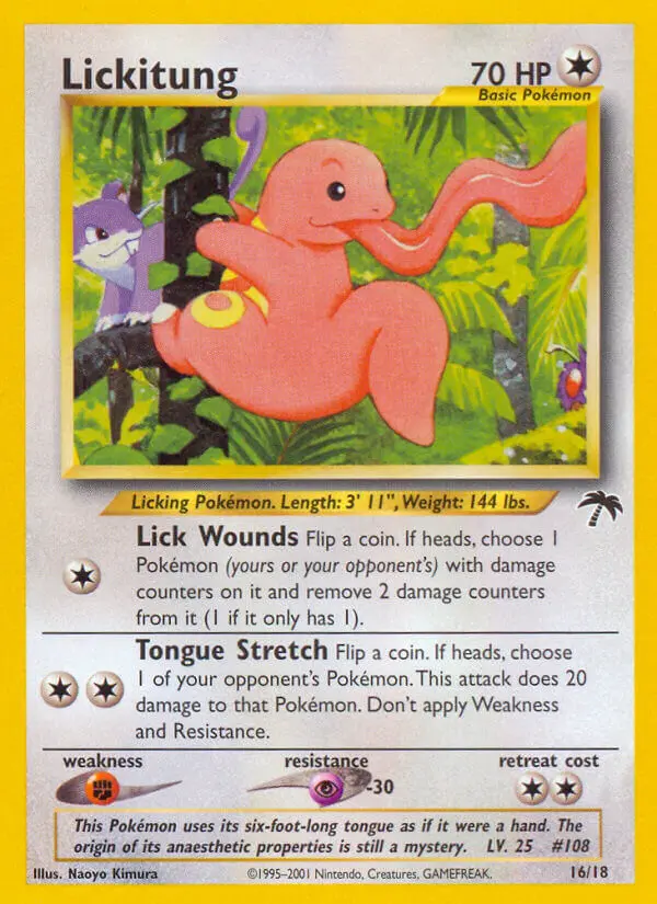 Lickitung - Southern Islands 016/018 (Regular)