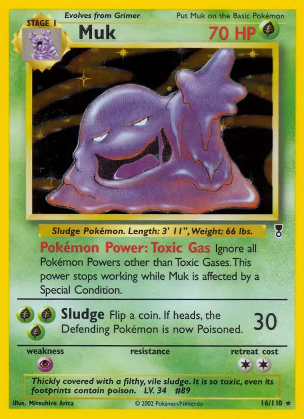 Muk - Legendary Collection 016/110 (Reverse Holo)