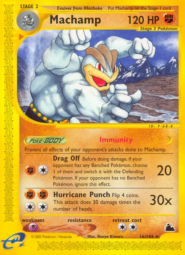 Machamp - Skyridge 016/144 (Regular)