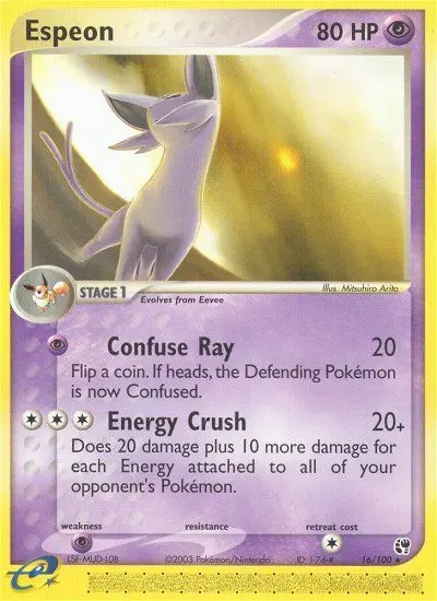 Espeon - Sandstorm 016/100 (Regular)