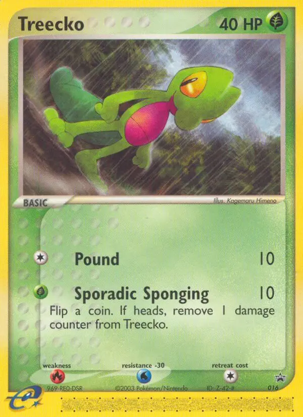 Treecko - Nintendo Black Star Promos 016/040 (Holo)