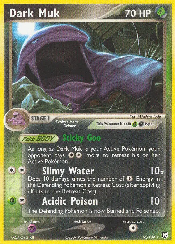 Dark Muk - Team Rocket Returns 016/109 (Regular)