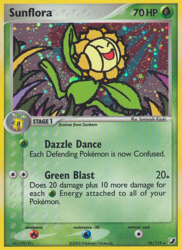 Sunflora - Unseen Forces 016/115 (Reverse Holo)