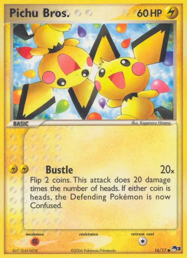 Pichu Bros. - POP Series 3 016/017 (Regular)