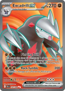 Excadrill ex - Black Bolt 160/086 (Holo)