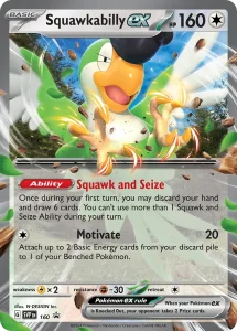 Squawkabilly ex - Scarlet & Violet Black Star Promos SVP 160 (Holo)