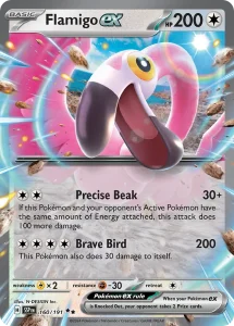 Flamigo ex - Surging Sparks 160/191 (Holo)