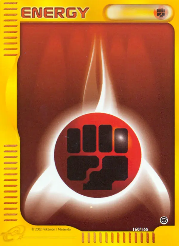 Fighting Energy - Expedition Base Set 160/165 (Regular)
