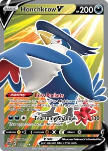 Honchkrow V - Brilliant Stars 161/172 (Holo)