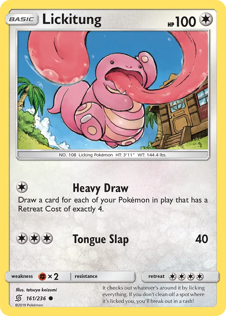 Lickitung - Unified Minds 161/236 (Regular)
