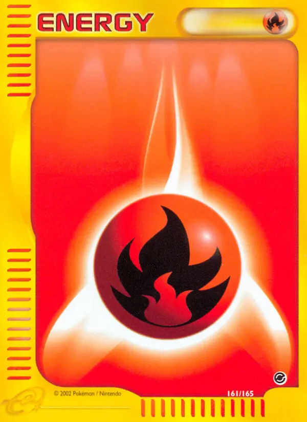 Fire Energy - Expedition Base Set 161/165 (Regular)