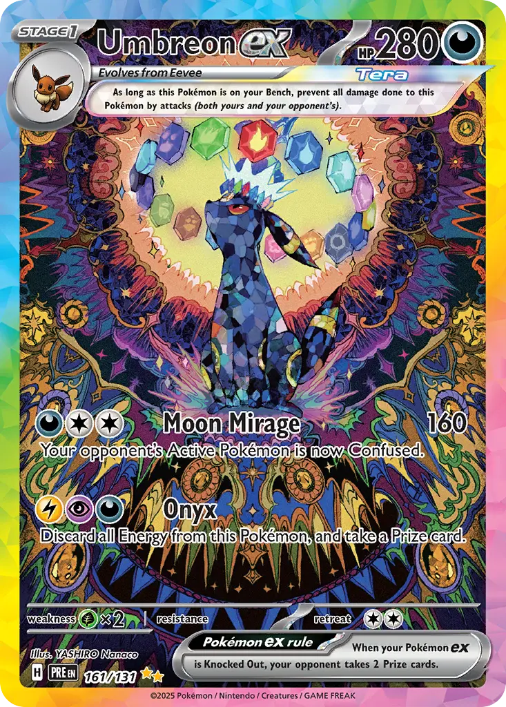 Umbreon ex - Prismatic Evolutions 161/131 (Special Illustration Rare)