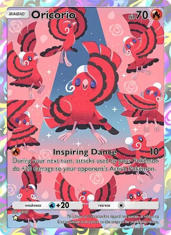 Oricorio - Fantastical Parade 161/155