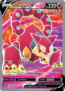 Volcanion V - Chilling Reign 162/198 (Holo)
