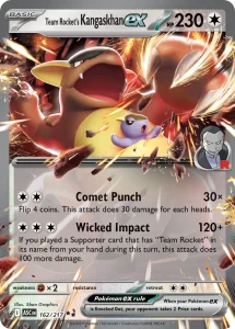 Team Rocket's Kangaskhan ex - Ascended Heroes 162/217 (Double Rare)