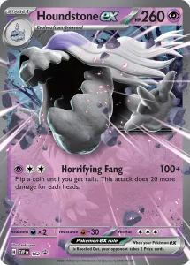 Houndstone ex - Scarlet & Violet Black Star Promos SVP 162 (Holo)
