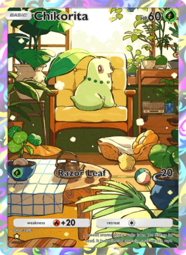 Chikorita - Wisdom of Sea and Sky 162/161