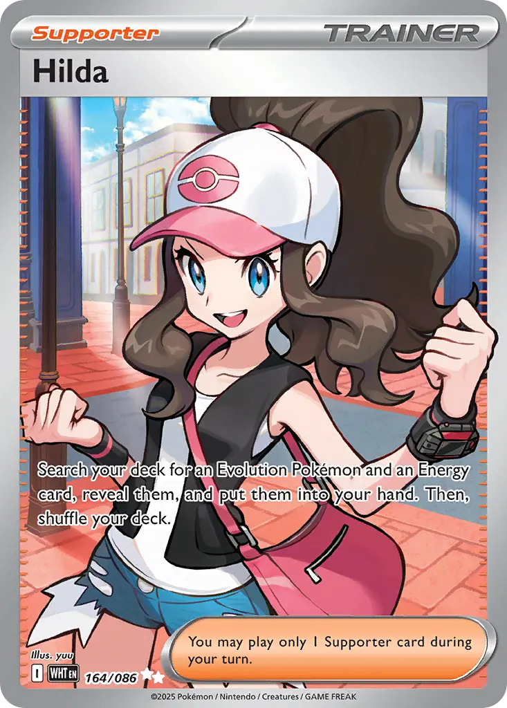 Hilda - White Flare 164/086 (Holo)