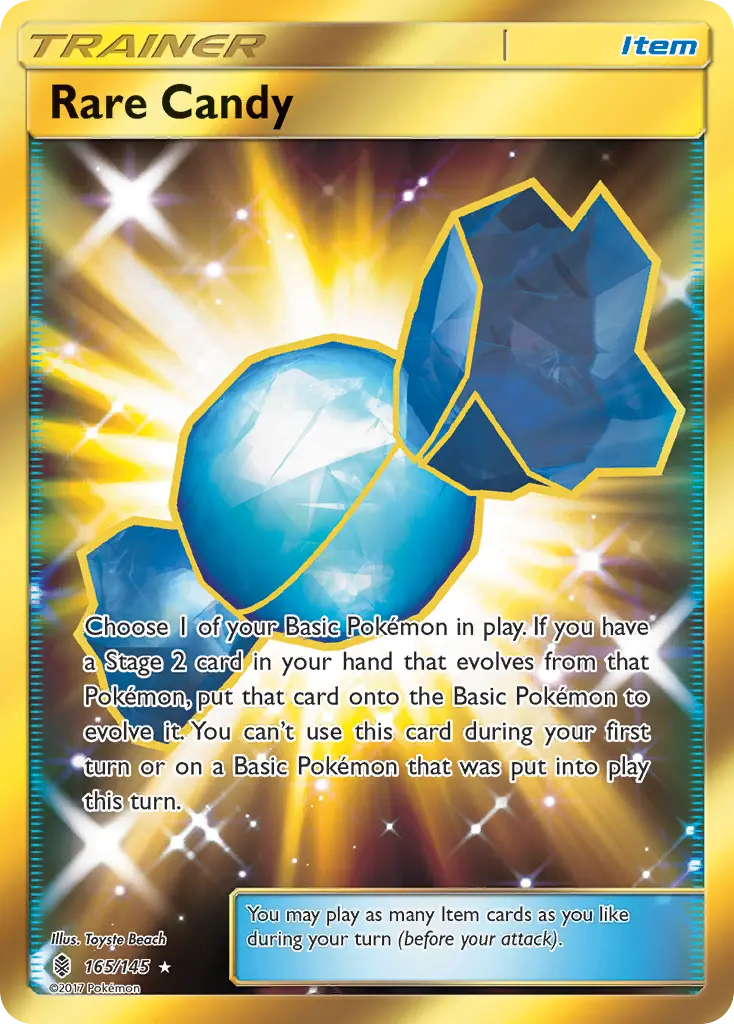 Rare Candy - Guardians Rising 165/145 (Secret Rare)