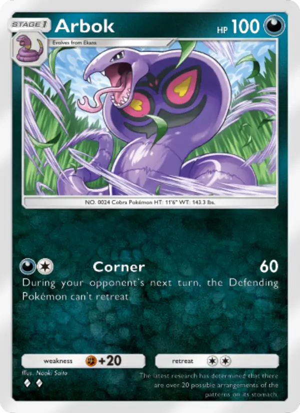 Arbok - Genetic Apex 165/226