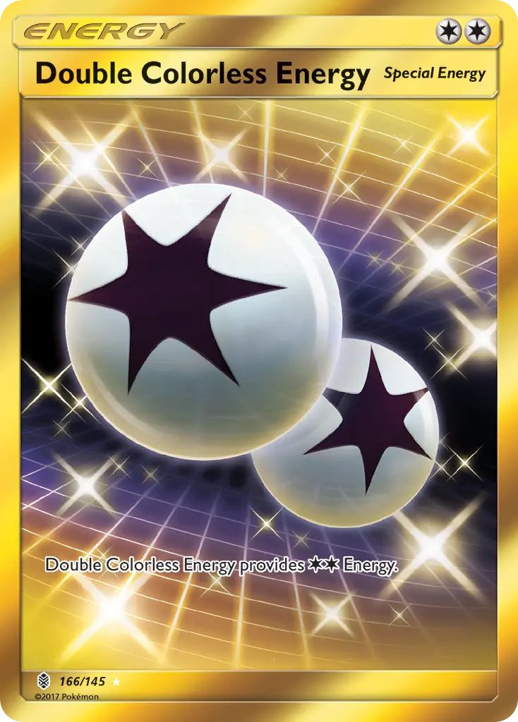 Double Colorless Energy - Guardians Rising 166/145 (Secret Rare)