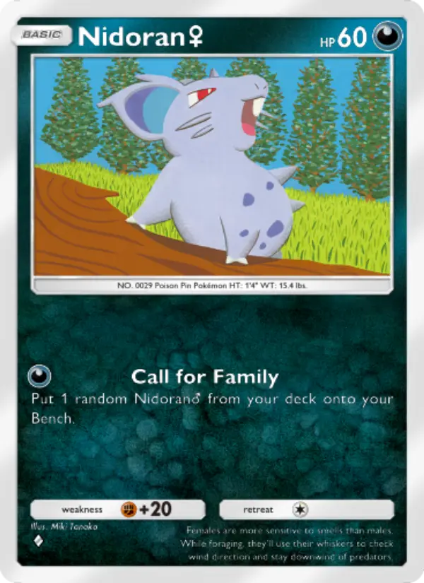 Nidoran♀ - Genetic Apex 166/226