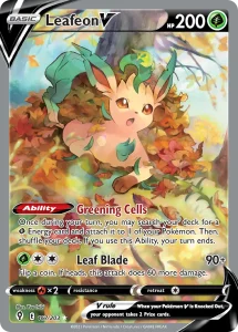Leafeon V - Evolving Skies 167/203 (Holo)