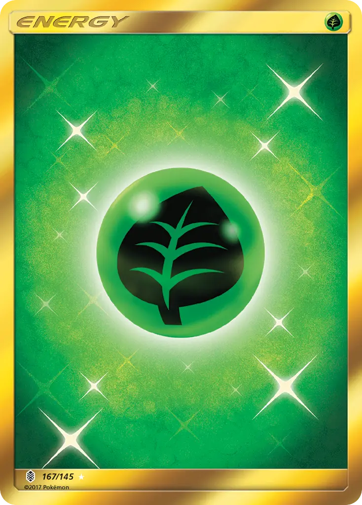 Grass Energy - Guardians Rising 167/145 (Secret Rare)