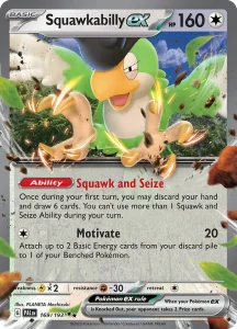 Squawkabilly ex - Paldea Evolved 169/193 (Holo)