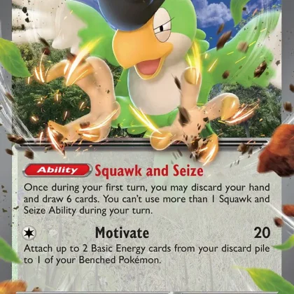 Squawkabilly ex - Paldea Evolved 169/193 (Holo)