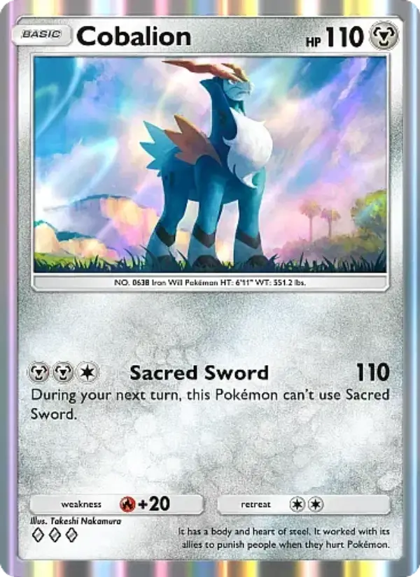 Cobalion - Mega Rising 169/226